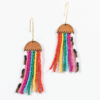Beaded Fringe Earrings