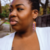 Beaded Fringe Earrings - Image 3