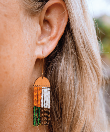 Beaded Fringe Earrings - Image 5